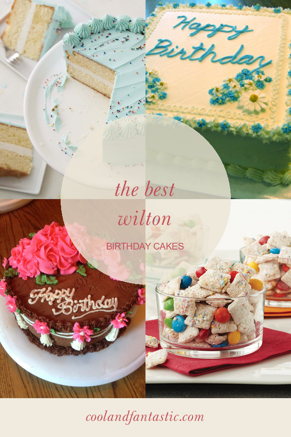 The Best Wilton Birthday Cakes - Home, Family, Style And Art Ideas